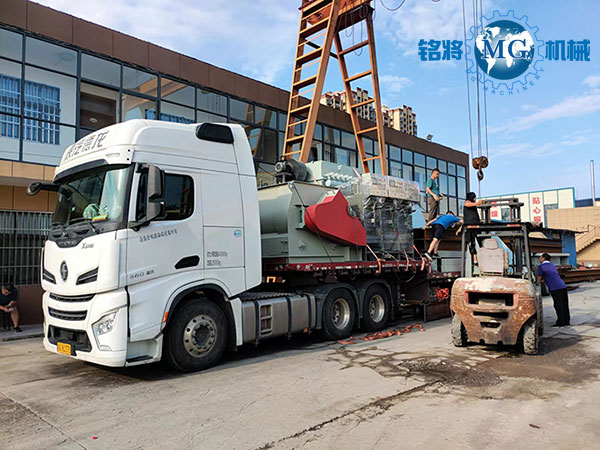 安徽礬山干粉砂漿生產線發貨中！